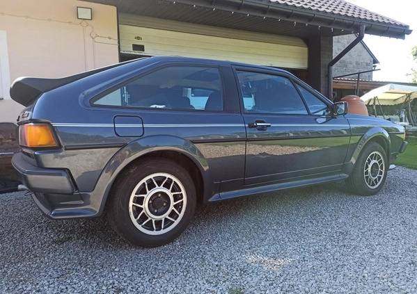 Volkswagen Scirocco cena 35500 przebieg: 116000, rok produkcji 1989 z Wadowice małe 407